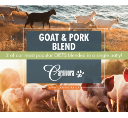 Blended Patties - Goat/Pork - Diet
